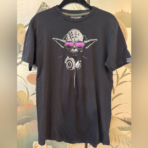 DJ Yoda Tee Shirt - Chunk Black Tee Size Men's Small - Picture 1 of 6